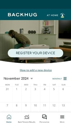 Home landing - home – no device registered – 1
