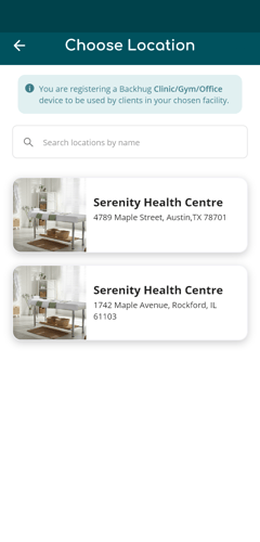 List of Locations for each Partner