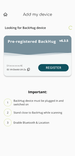 Looking for nearby Devices (business)