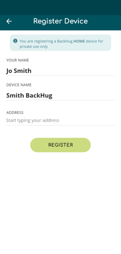 register home device-1