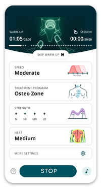 Settings screen